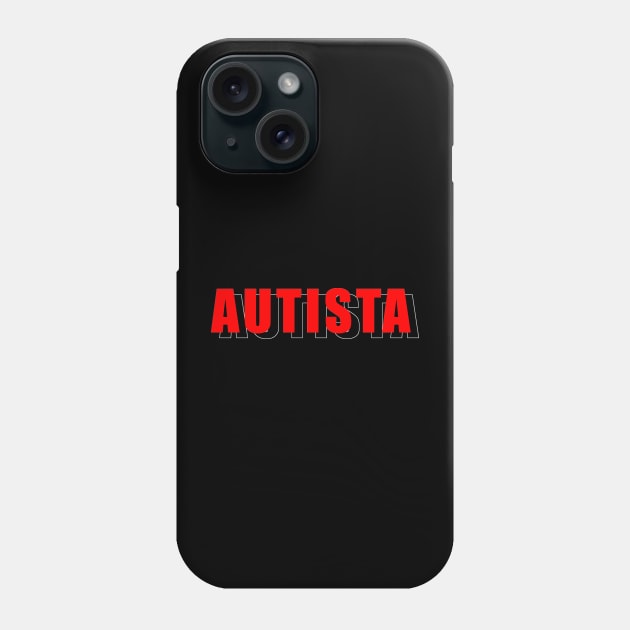 Autista 3 Phone Case by Betta's Collections