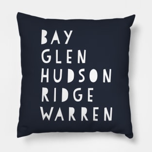 Downtown Glens Falls Pillow