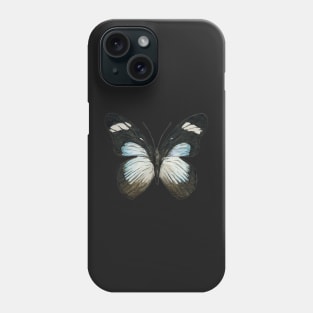 blue and black butterfly Phone Case