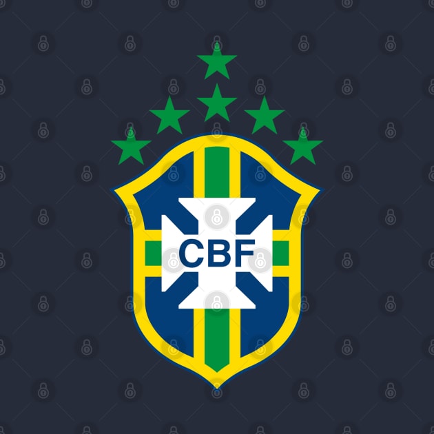 Brazil With Six Stars by NAYAZstore