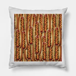 hotdog repeater Pillow