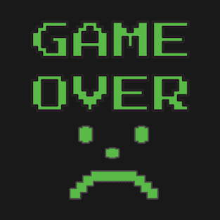 Game Over Sad Face T-Shirt