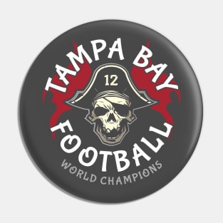 Tampa Bay Football Champions Pin