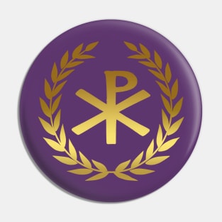 Byzantine Empire Chi Rho Pin