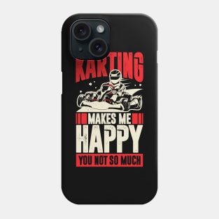 Funny Go Kart Driver Gift Phone Case