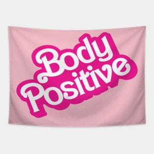 Body Positive Doll core style logo design Tapestry