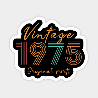 Vintage 1975 Birthday gift Magnet