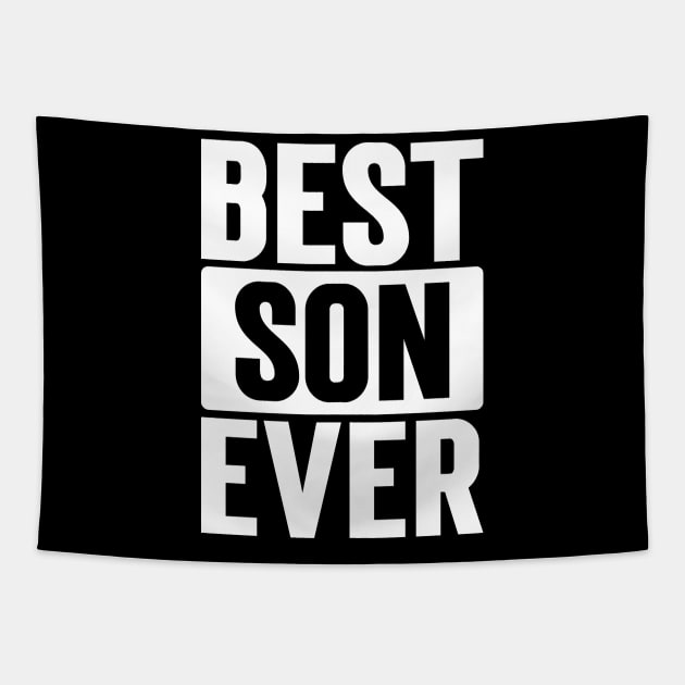 Best Son Ever Tapestry by Emma