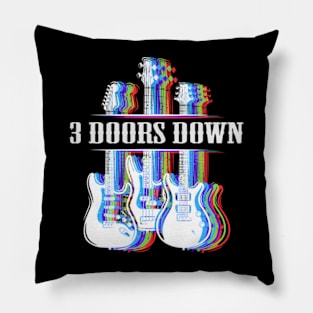 3 DOORS DOWN BAND Pillow