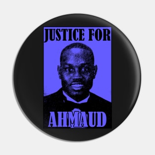 justice for ahmaud arbery Pin