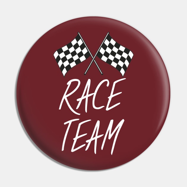 Race team Pin by maxcode