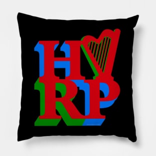 3D Love Harp Pillow