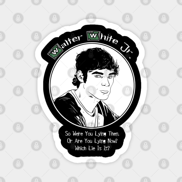 Walter White Jr. - Breaking Bad Magnet by Black Snow Comics