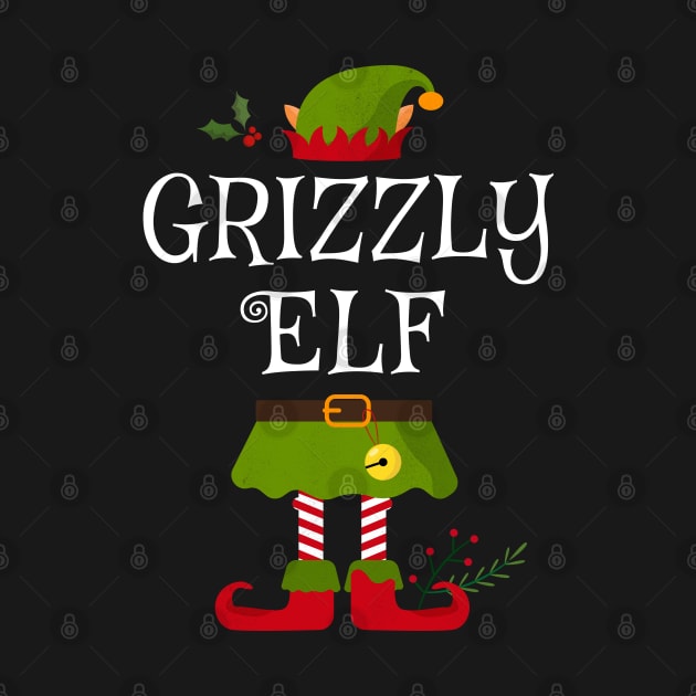 Grizzly Elf Shirt , Family Matching Group Christmas Shirt, Matching T Shirt for Family, Family Reunion Shirts by bkls