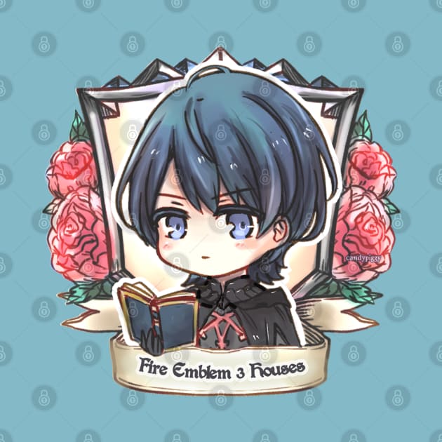 Professor Byleth (M) of Garreg Mach! by candypiggy