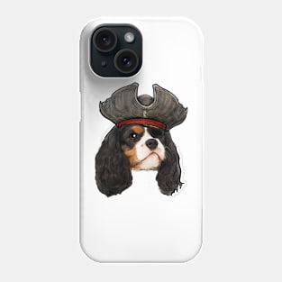 Cavalier King Charles Spaniel Pirate Phone Case