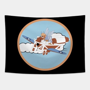 782nd Bomb Squadron, 465th Bomb Group - 15th AF wo Txt X 300 Tapestry