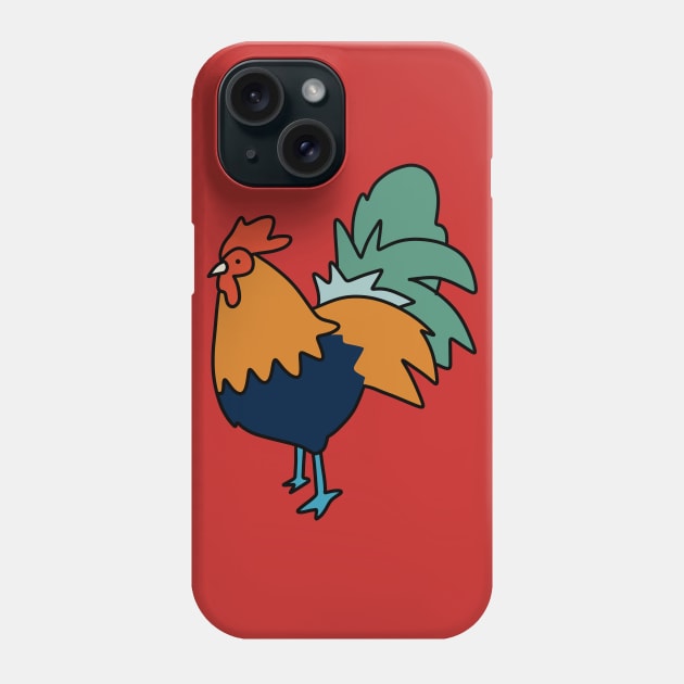 Rooster Phone Case by saradaboru