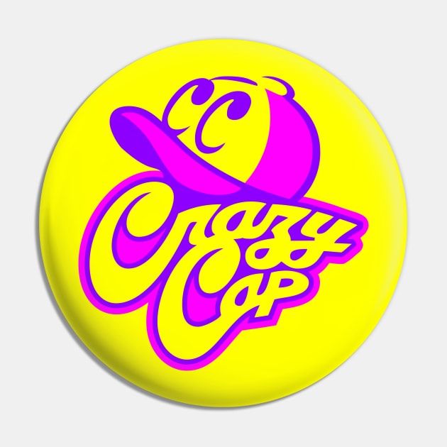 Crazy Cap Logo Pin by Arizone