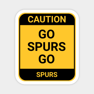 GO SPURS GO Magnet