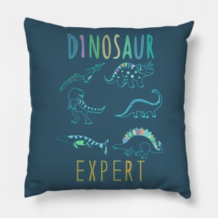 Dinosaur expert! Pillow