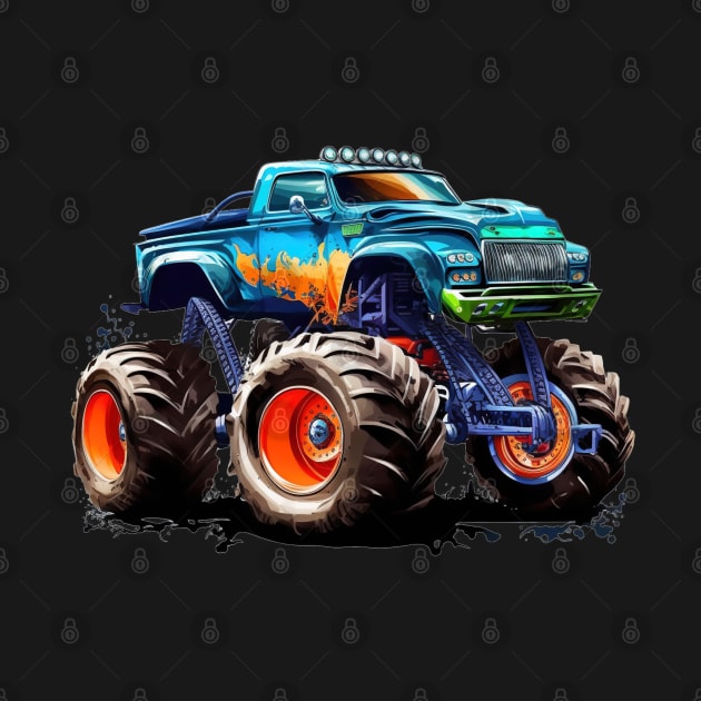 monster car for kids by busines_night