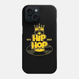 FIFTY YEARS OF HIP HOP (yellow) Phone Case