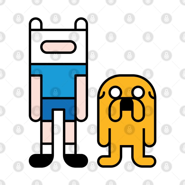 Finn and Jake by Tooniefied