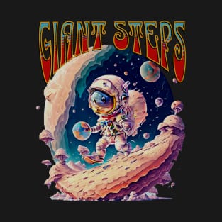 Astronaut Giant Steps 3 T-Shirt