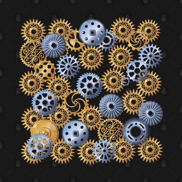 Mechanical Engineer Gears Pattern Design for Engineers and Engineering Students by ArtoBagsPlus