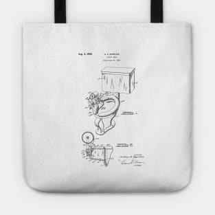 Toilet patent drawing Tote