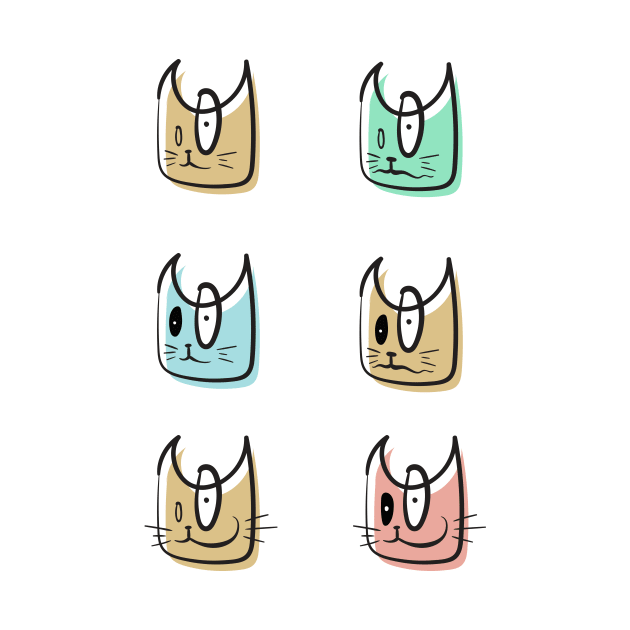 Cat Moods by OsFrontis