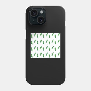 Banana Leaf Pattern2 Modern Watercolor Illustration Phone Case