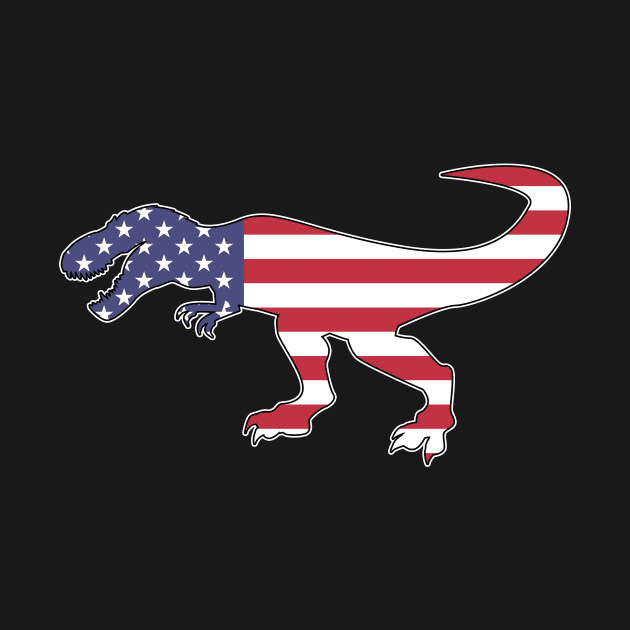 American T-REX by Wickedcartoons