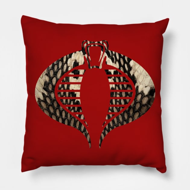 Rise the Cobra 1.5 Pillow by onilldlion