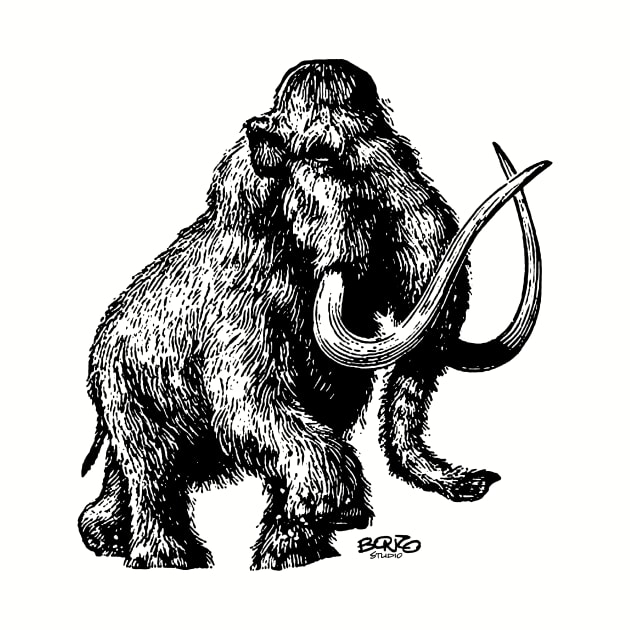 Woolly Mammoth by BonzoTee