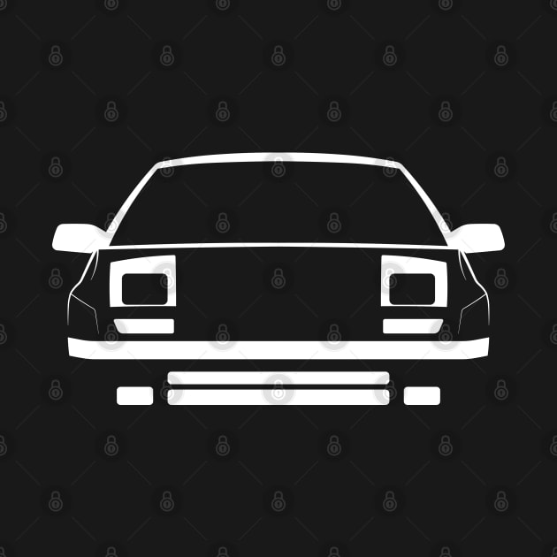 Mazda RX-7 (FC) Face by Car-Silhouettes