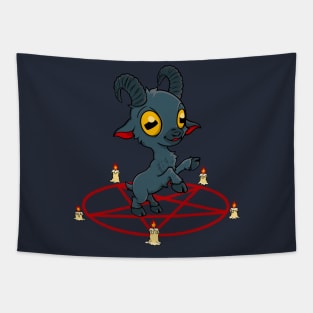 Black Phillip Ritual Tapestry