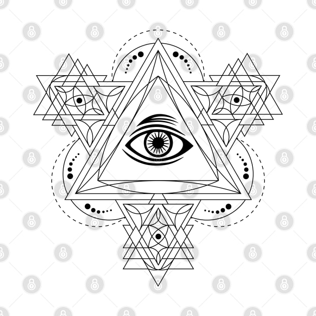 All Seeing Eye | Eye of Providence by CelestialStudio