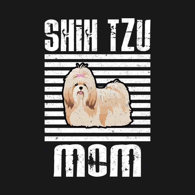 Shih Tzu Mom Proud Dogs by aaltadel