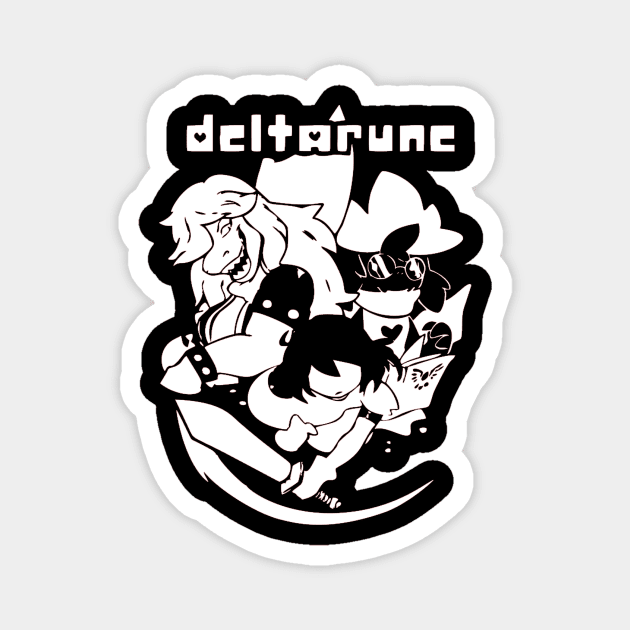 Deltarune Undertale Magnet by OtakuPapercraft