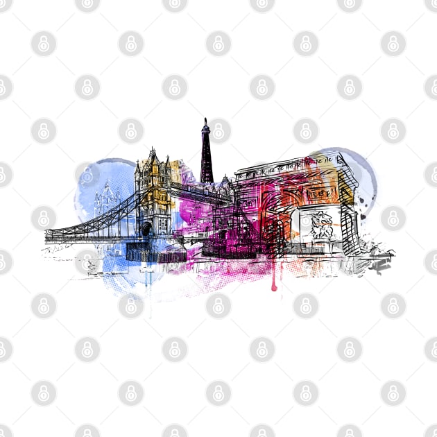 London Souvenir by Happy Art Designs