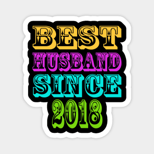 best husband since 2018 Magnet