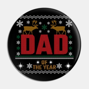 Dad Of The Year v5 Pin