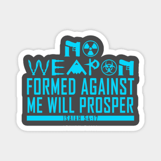 No Weapon Formed (Ice Blue) Magnet