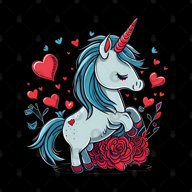 Valentines Unicorn Love by pako-valor