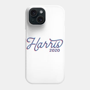 Kamala Harris 2020, monoline script text. Kamala For The People in this presidential race. Phone Case