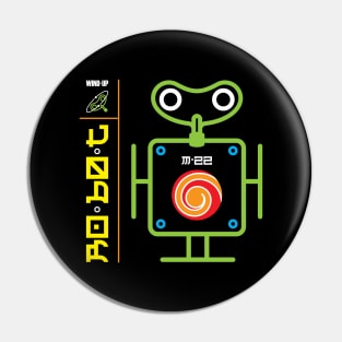 WInd-up Robot Pin