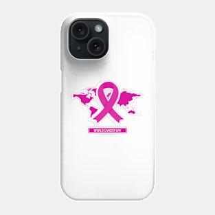 In October We Wear Pink Breast Cancer Awareness Survivor Phone Case