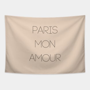 Paris mon amour - French art Print Tapestry